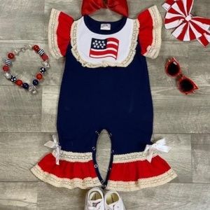 Fourth of July Romper